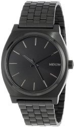 Nixon Men’s A045-001 Stainless Steel Analog with Black Dial Watch